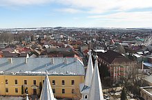 Kilátás a Szent István toronyból, Nagybánya., Fotó: WR