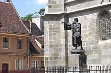 The Black church, The Honterus statue, Photo: Puskás Bajkó Gábor