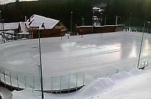 Skating rink, Harghita Băi , Photo: Jégpálya FB