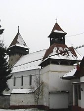 Daneș, Evangelical fortified church, Photo: Wikipedia
