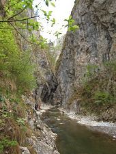 Râmeț gorge, Valea Mănăstirii , Photo: WR