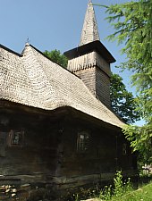 Wooden church, Săpâia , Photo: WR