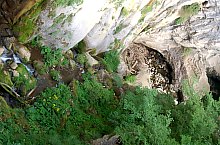 Dalbina barlang, Vanatarile ponorului , Fotó: WR