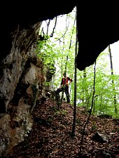 Beszakadt barlang, Cutilor szoros , Fotó: Tőrös Víg Csaba