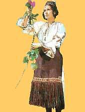 Traditional costumes in Hunedoara-Orăștie