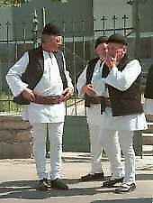 Traditional costumes in Sibiu
