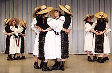 Traditional costume Sibiu, have on member of Poienita folk ansambly Brașov