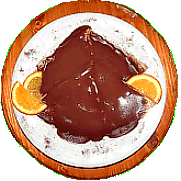 Pancake with chocolate