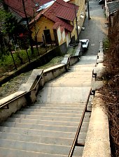 Rákóczi lépcső, Marosvásárhely., Fotó: Gyerkó Ferenc